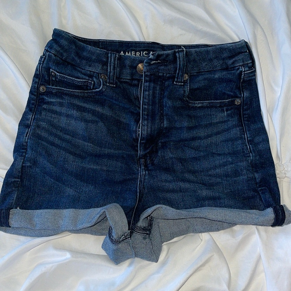 Curvy super high rise shorts